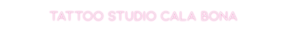 Neon personalizado: Tattoo Studio...