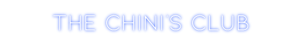 Neon personalizado: The chini’s c...