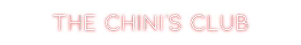 Neon personalizado: The chini’s c...