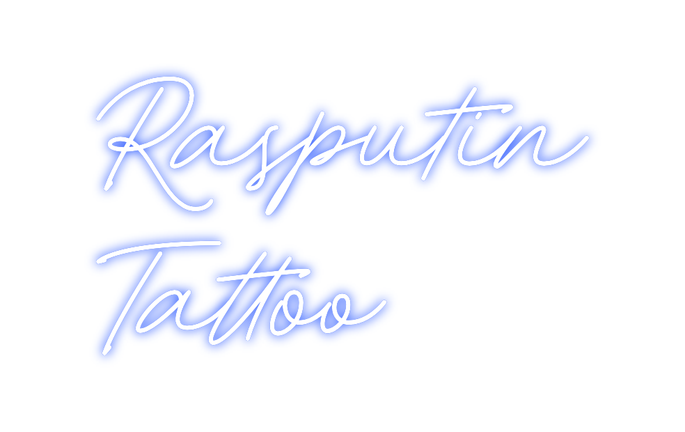 Neon personalizado: Rasputin
Tattoo