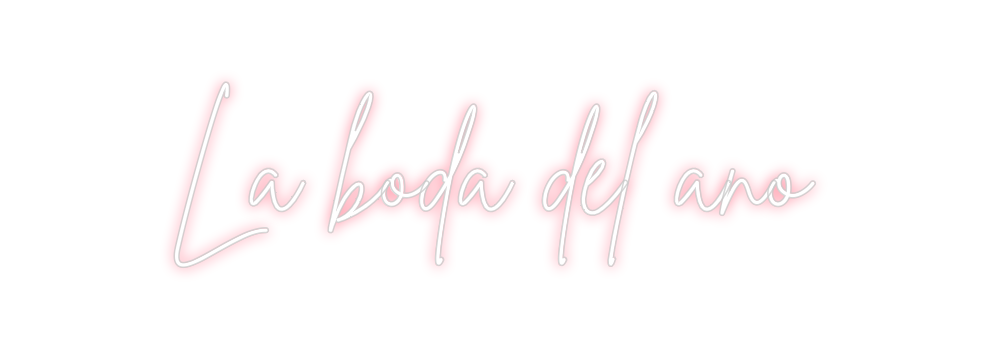 Neon personalizado: La boda del año