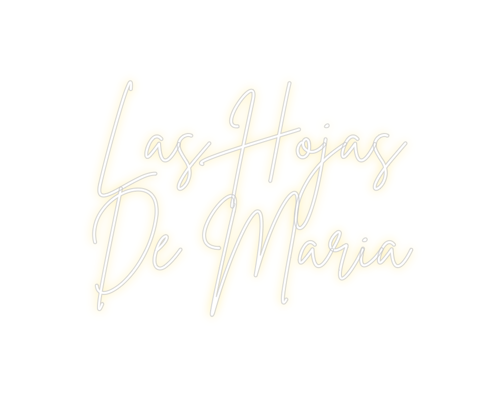 Neon personalizado: Las Hojas
De ...