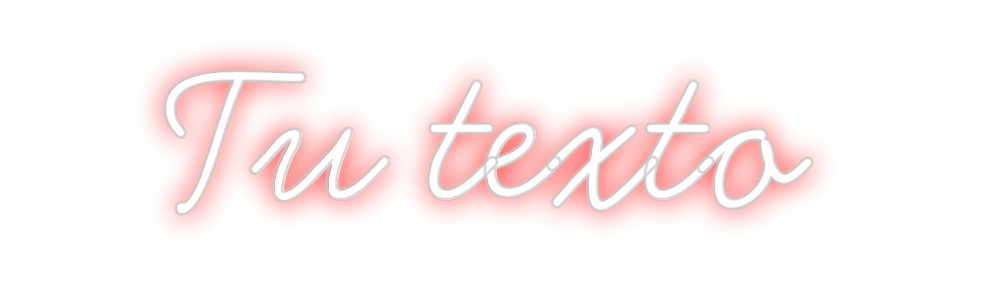 Neon personalizado: Tu texto