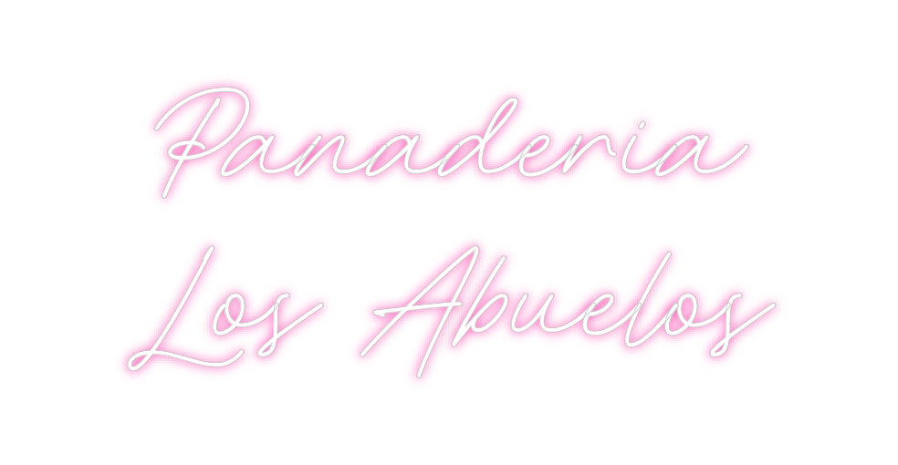 Neon personalizado: Panaderia
Los...
