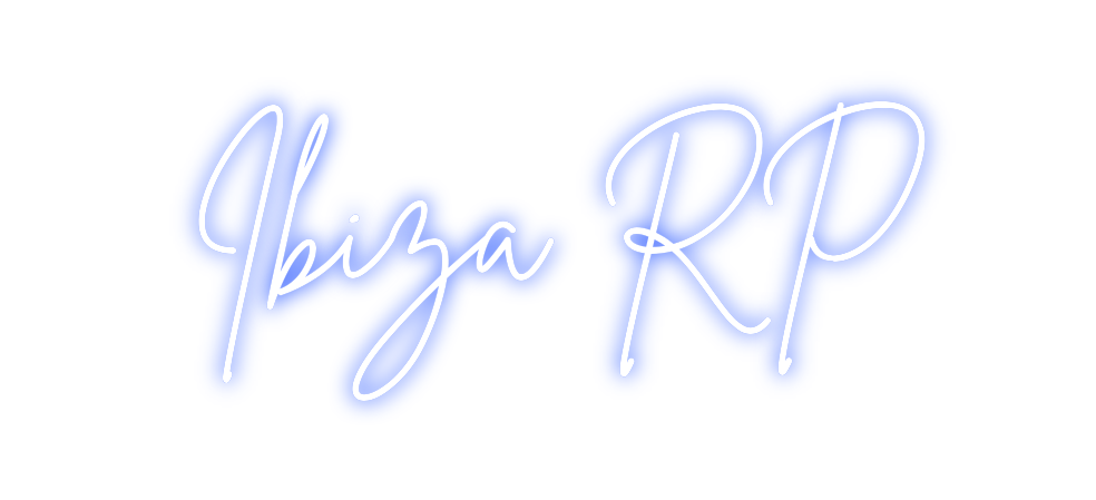 Neon personalizado: Ibiza RP