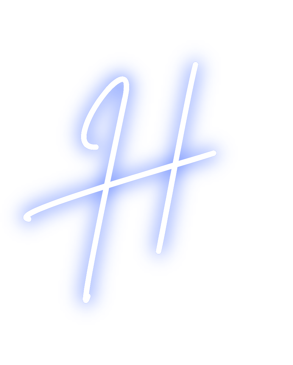 Neon personalizado: H