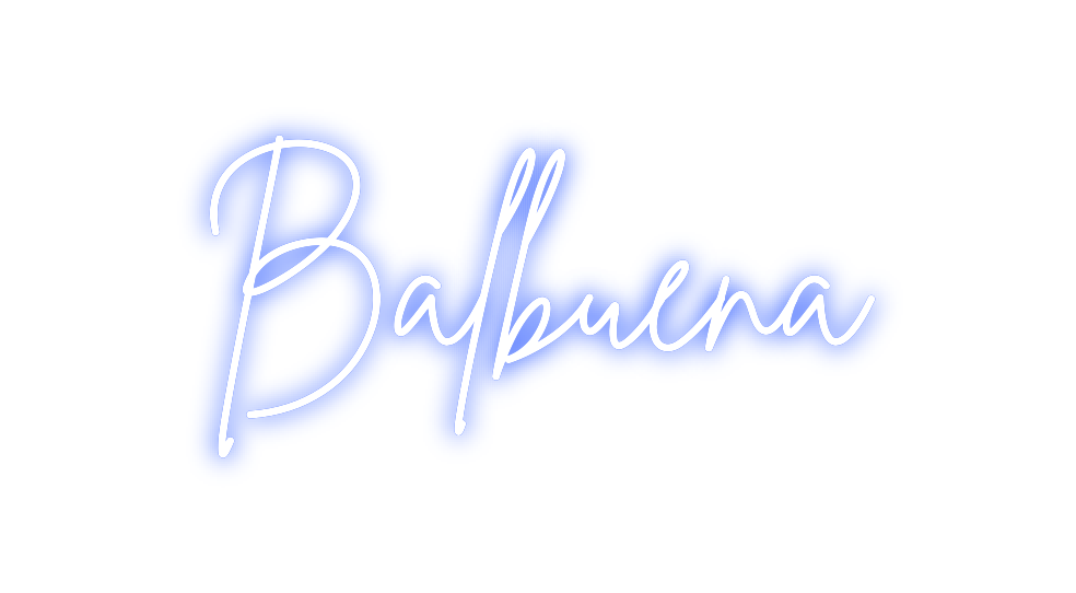 Neon personalizado: Balbuena