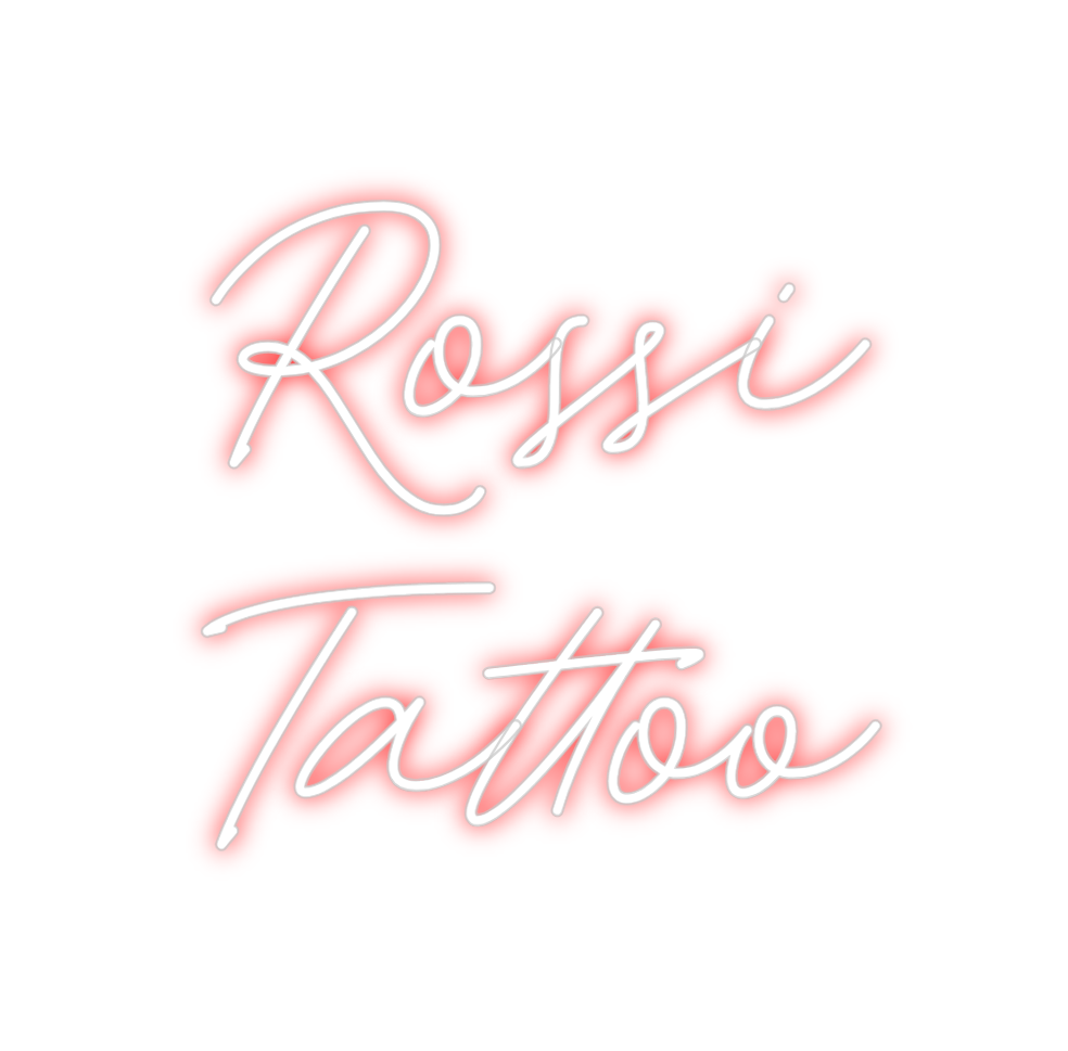 Neon personalizado: Rossi
Tattoo