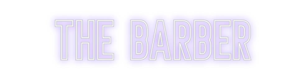 Neon personalizado: The barber   ...