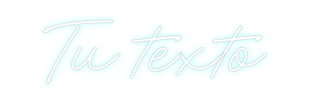 Neon personalizado: Tu texto