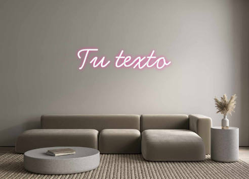 Neon personalizado: Tu texto
