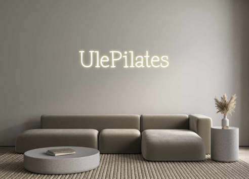 Neon personalizado: UlePilates