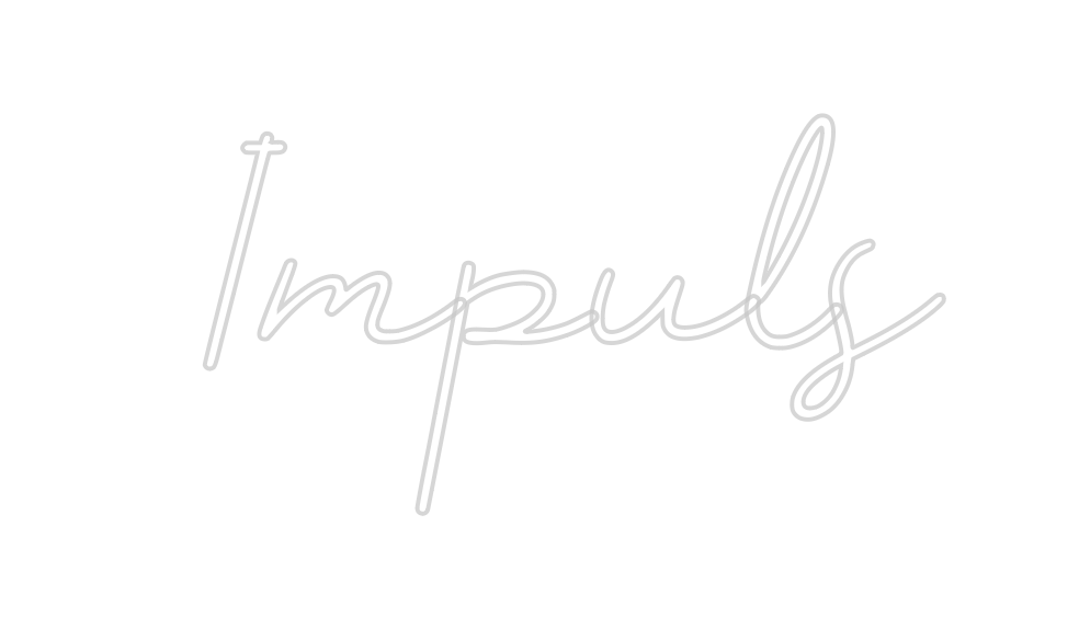 Neon personalizado: Impuls