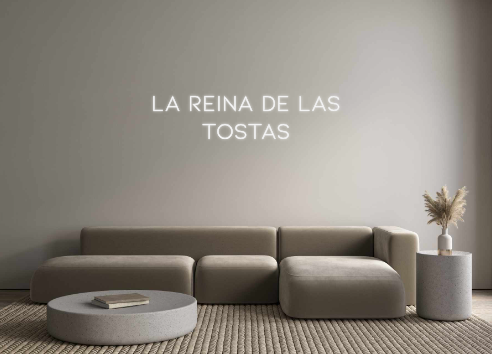 Neon personalizado: LA REINA DE L...