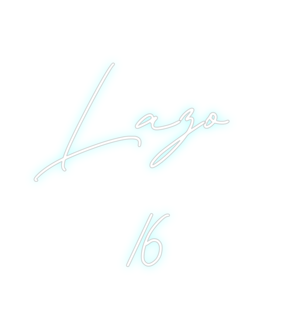 Neon personalizado: Lazo 
16