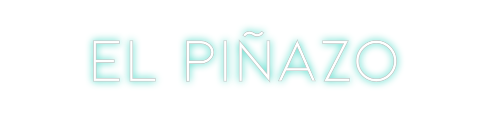 Neon personalizado: EL PIÑAZO