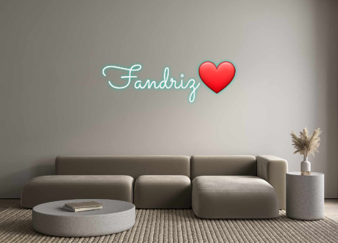 Neon personalizado: Fandriz❤️