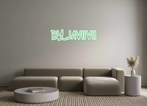 Neon personalizado: bY_jAVIIVII