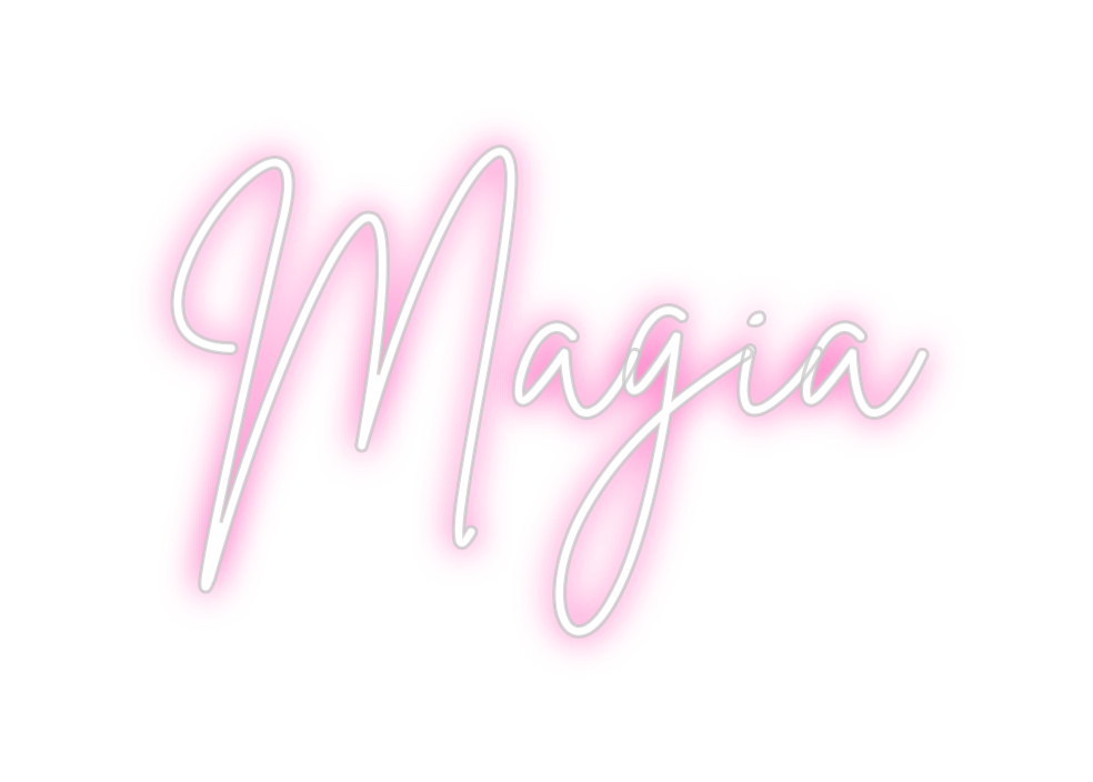 Neon personalizado: Magia
