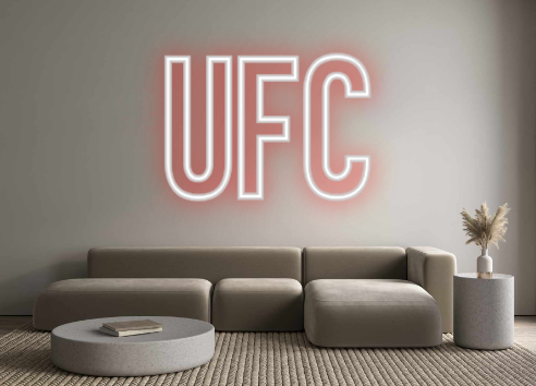 Neon personalizado: UFC