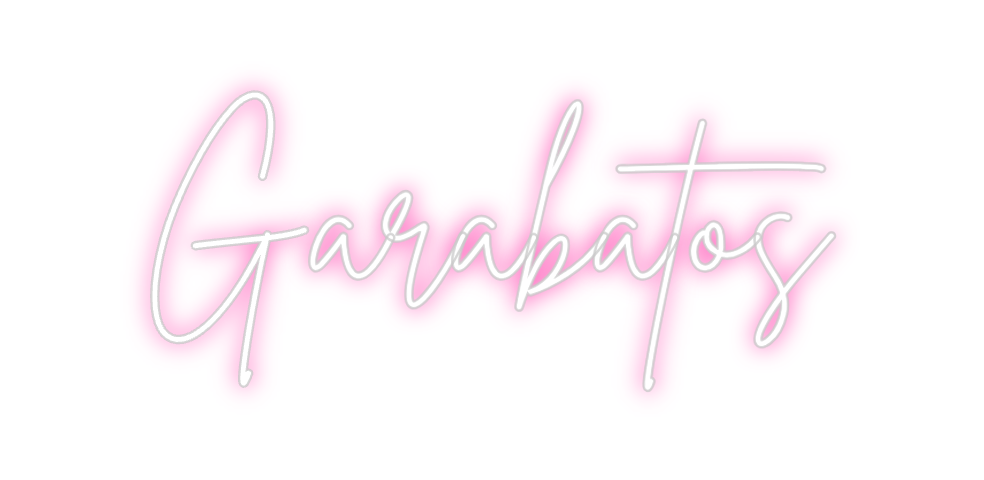 Neon personalizado: Garabatos
