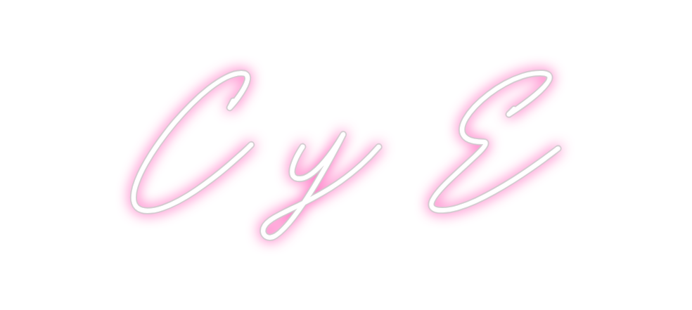 Neon personalizado: C y E
