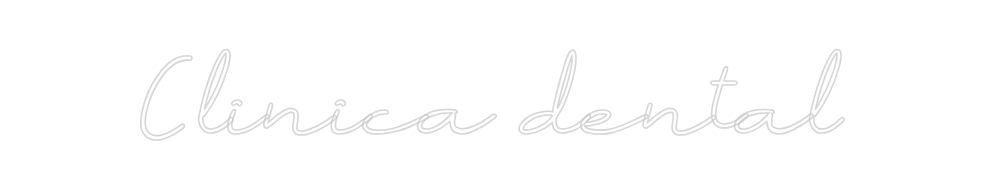 Neon personalizado: Clinica dental