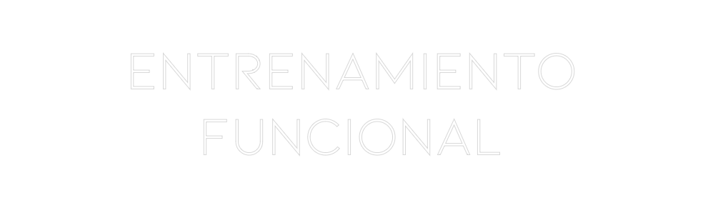 Neon personalizado: ENTRENAMIENTO...