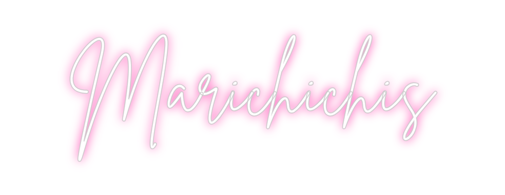 Neon personalizado: Marichichis
