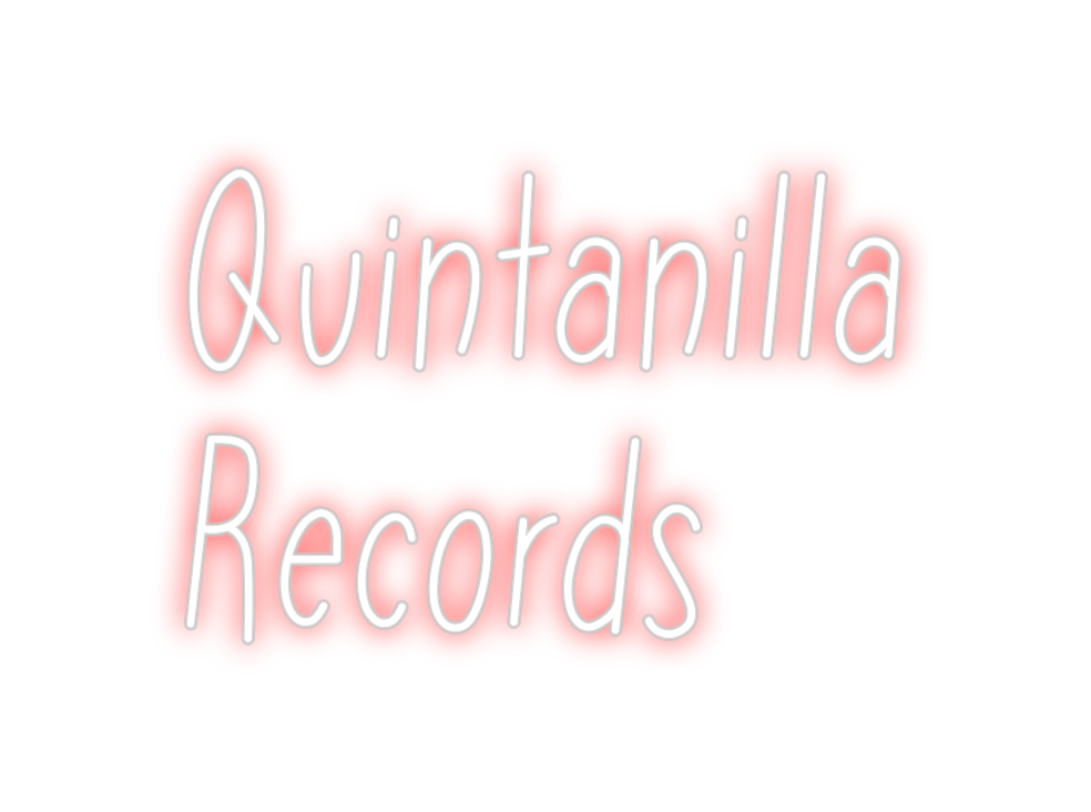 Neon personalizado: Quintanilla
R...