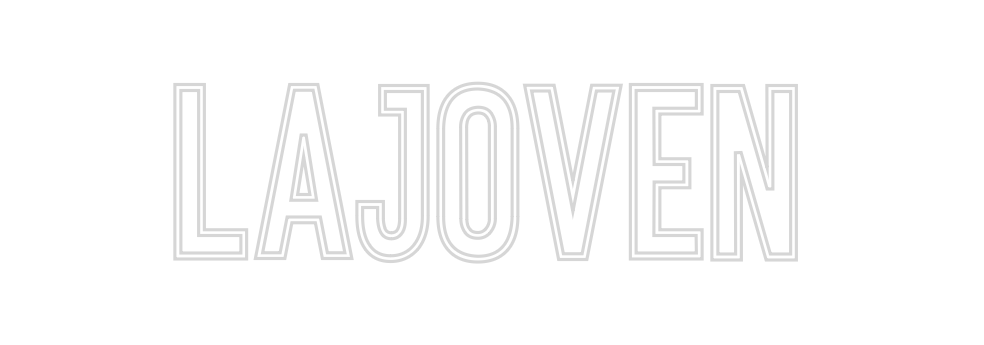 Neon personalizado: LaJoven