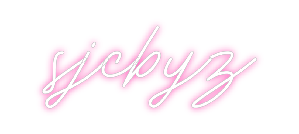 Neon personalizado: sjcbyz