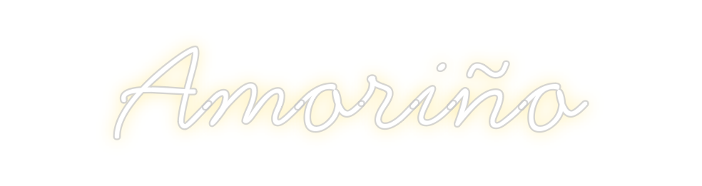 Neon personalizado: Amoriño