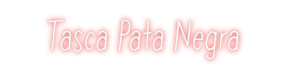 Neon personalizado: Tasca Pata Ne...