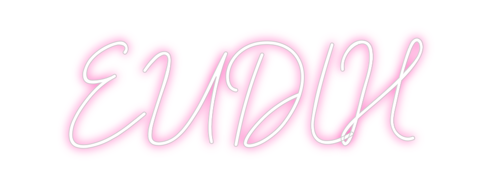 Neon personalizado: EUDLH