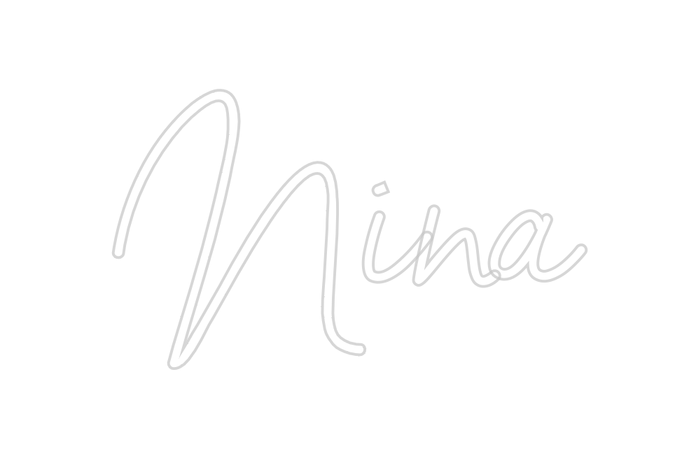 Neon personalizado: Nina