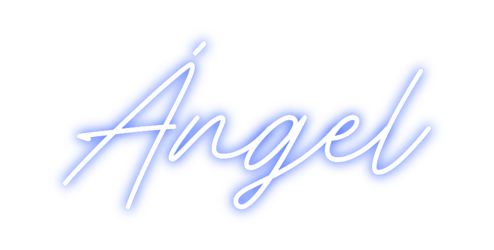 Neon personalizado: Ángel
