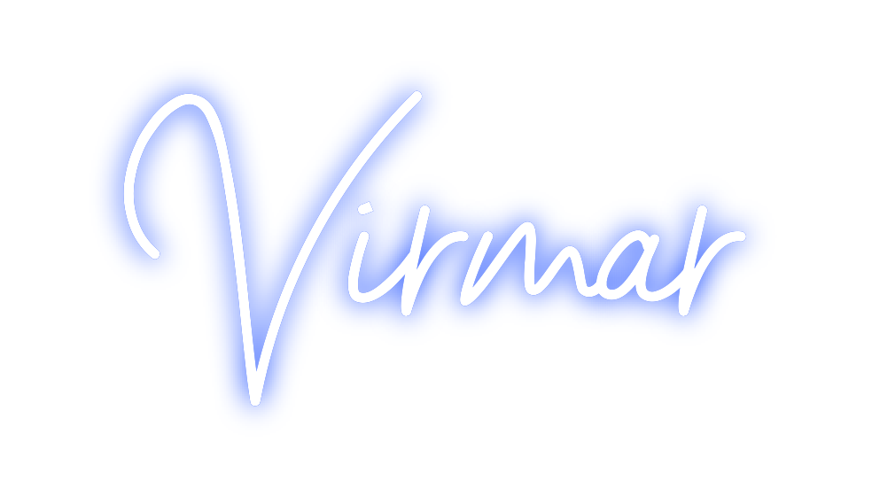 Neon personalizado: Virmar