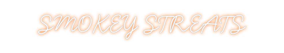 Neon personalizado: SMOKEY STREATS
