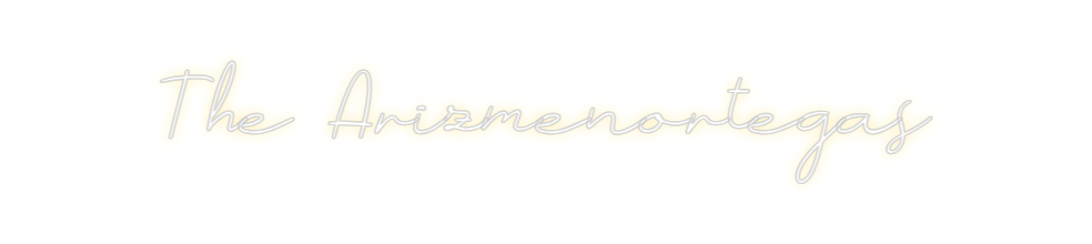 Neon personalizado: The Arizmenor...