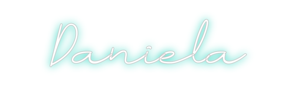 Neon personalizado: Daniela