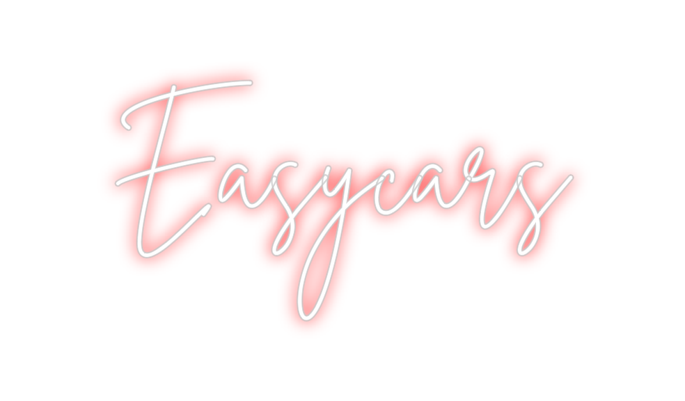 Neon personalizado: Easycars
