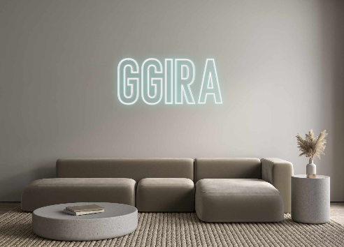 Neon personalizado: GGIRA