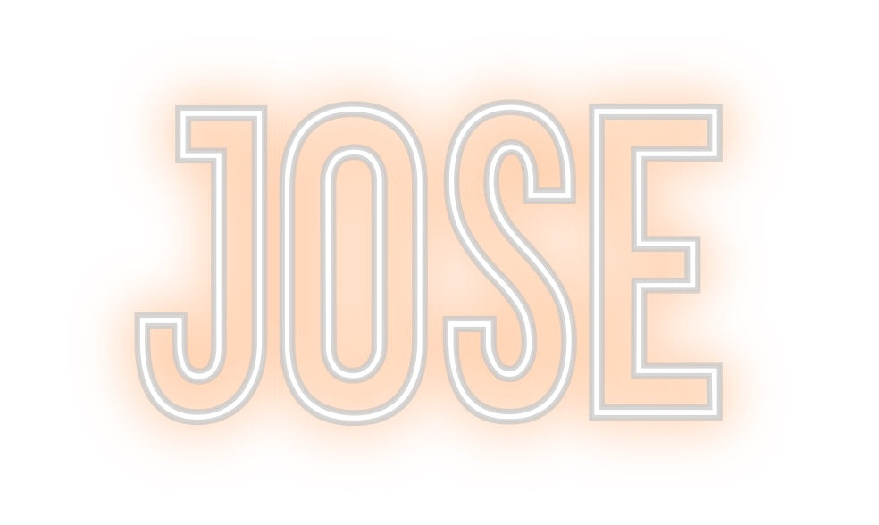 Neon personalizado: Jose