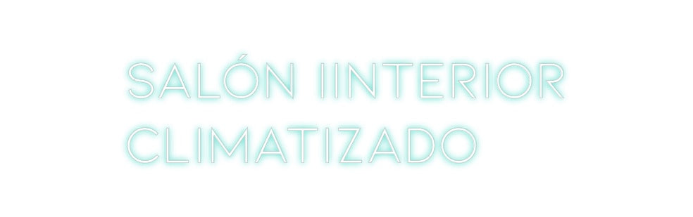 Neon personalizado: SALÓN IINTERI...