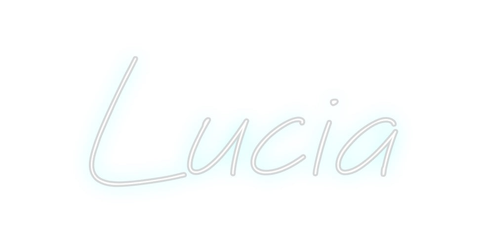 Neon personalizado: Lucia