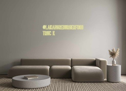 Neon personalizado: @LAKANGREBURG...