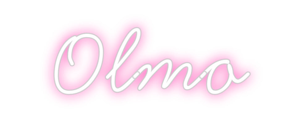Neon personalizado: Olmo