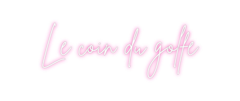 Neon personalizado: Le coin du go...