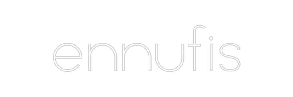 Neon personalizado: ennufis